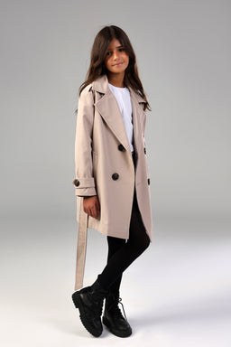 Tween Girls Trench Coats