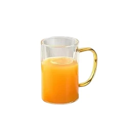 TeaGlassCupwithCaramelhandle-280ml