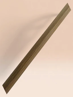 - What the product is: A single wooden corner guard/trim replacement piece, shown in a set of ten (10 pieces) as indicated by the Arabic title.
- Apparent audience: Unisex, as it is a generic carpentry/DIY item suitable for both men and women.
- Visible attributes: Long rectangular wooden strip with a natural wood grain finish, dark brown color, and angled/or beveled edges. The piece appears straight, uniform in width, and lightweight-looking, suitable for corner reinforcement or decorative edging.