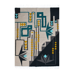 DescendentWoolKilimCarpet