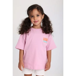 Teens Pink North Coast Lovin’ Short-Sleeved T-Shirt - Clothing - Playmore