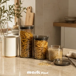rounded_food_storage_containers_black_plastic_lid