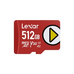 Lexar_PLAY_512GB_microSDXC_UHS-I_Memory_Card_160_100MB_s_LMSPLAY512G-BNNNG_front_view_dokkkan_tech