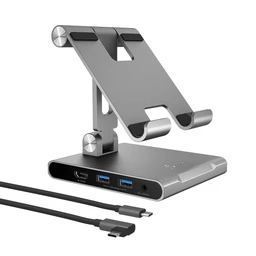 j5create_JTS224_8-in-1_Functions_Multi-Angle_Stand_with_Docking_Station_for_iPad_Pro_-_Stand_with_Docking_Station_-_DokkanTech