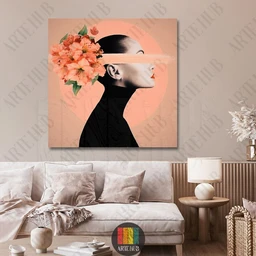 floral-muse-modern-portrait-canvas-wall-art