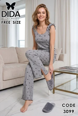 dida-grey-bow-pajama-3099-1
