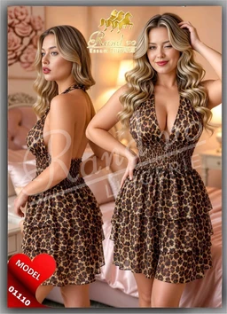 leopard-short-lingerie-free-size