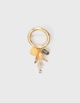 Women Brooch, Lapel Pin & Scarf Ring