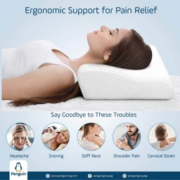 penguin-group-pillows-cervical-contour-memory-foam-pillow-39840558383363