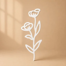flower-shape-white