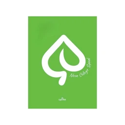 Elite Stationery House Mar Mar neon green 3-subject A4 spiral notebook with 120 sheets of 70gsm lined paper.