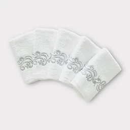GuestsetWillowSilverthreadonwhite