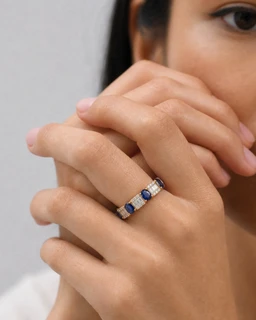 Baguette-Round-Sapphire-Ring-56