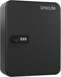 uniclife-4860100-key-steel-key-cabinet-with-combination-lock-wall-mounted-key-organizer-with-resettable-code-digital-security-box-402389