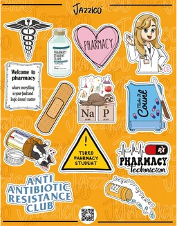 PharmacyDedicatesStickersSheet