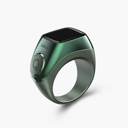 iQibla_Zikr_Flex_Pro_Smart_Tasbih_Ring_green